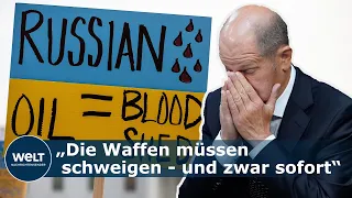 UKRAINE-KRIEG: BIDEN reist für Gipfeltreffen nach Brüssel und Scholz WARNT RUSSLAND vor Folgen