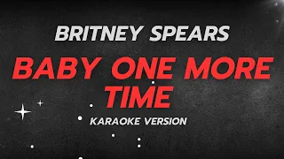 Britney Spears - Baby One More Time (Karaoke Version) | Instrumental with Lyrics