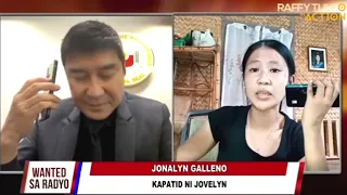 Jovelyn natagpuan na (credits to Raffy Tulfo in Action and Wanted Sa Radyo)