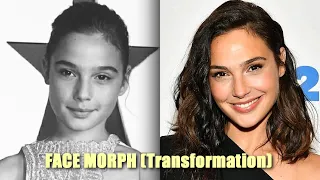 THE EVOLUTION OF GAL GADOT (1985-2022) | FACE MORPH