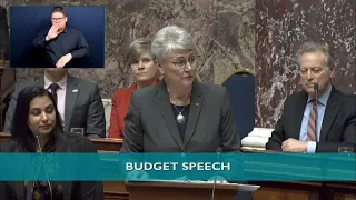 B.C. Finance Minister Katrine Conroy presents the 2023 budget – February 28, 2023