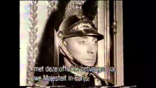 فيديو نادر -اول زيارة للملك الحسن الثاني لفرنسا