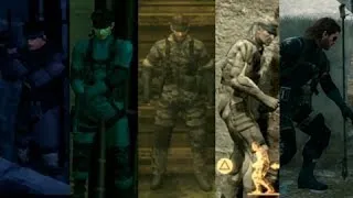 Metal Gear Solid V VS Metal Gear Solid Saga | EVOLUCION GRAFICA