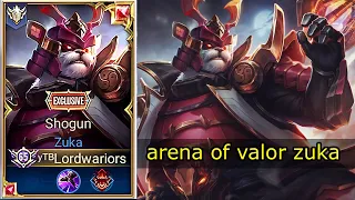 arena of valor zuka gameplay