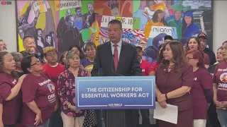 U. S. Senator Padilla reintroduces legislation to create pathway to citizenship for essential worker