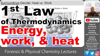 4449 L9 First Law of Thermodynamics: Energy, Work, & Heat