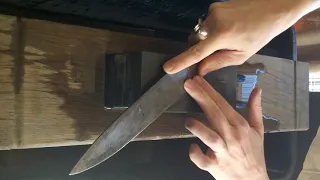 Broušení - základy držení nože na kameni