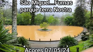 São Miguel , Furnas , parque  terra  Nostra...