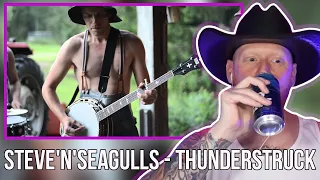 Steve'n'Seagulls - Thunderstruck REACTION | OFFICE BLOKE DAVE