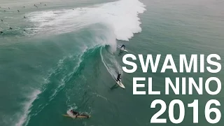 Swami's Surfing - 2016 El Nino [DRONE FOOTAGE]