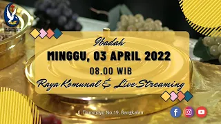 Ibadah Onsite & Online ke 1, Gereja Pantekosta di Indonesia Bangkalan Madura, Minggu, 3 April 2022