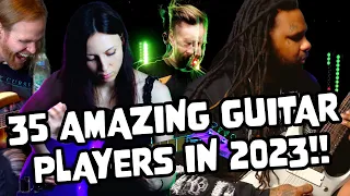 35 AMAZING Guitar Players 2023 (Guitar Solo Compilation)