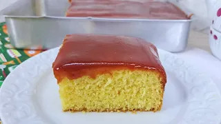 FUBÁ CAKE WITH GOIABADA SYRUP