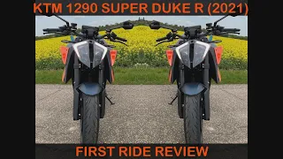 KTM SUPER DUKE 1290 R - (2021) FIRST RIDE