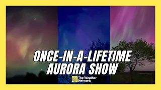 Northern Lights Show: Once-in-a-Lifetime Event Wows Canada