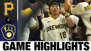 Pirates vs. Brewers Game Highlights (4/20/22) | MLB Highlights