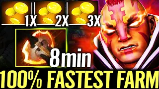 🔥 8MIN FURY Anti Mage Fastest Farm — 100% Shutdown Grandmaster Leshrac TOP 10 RANK Dota 2 Pro