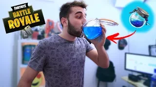 FABRIQUER LA POTION DE FORTNITE QUI SE BOIT !