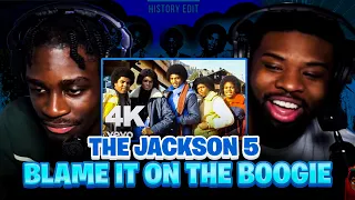 BabantheKidd FIRST TIME reacting to The Jacksons - Blame It On the Boogie!! (Official Video)