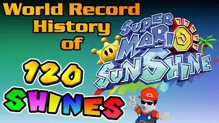 The World Record History of Super Mario Sunshine 100% (120 Shines)
