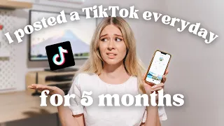 I Posted a TikTok Everyday for 5 Months and Nothing Happened, here's what I did wrong