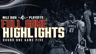 Denver Nuggets vs. Los Angeles Lakers Full Game Five Highlights 🎥