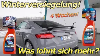 Wow! Sehr starke Leistung! 4 Wochen Update Sonax Ceramic Nass Versiegelung und Spray Versiegelung