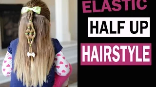 Elastic hairstyles - Easy toddler hairstyles