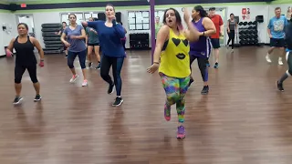 Zumba class Rhythm of the Night By Valeria Salsa