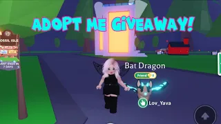 Frost Dragon Giveaway Winner And Lava Dragon Giveaway | Roblox Adopt Me