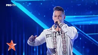 Bogdan Branc a făcut spectacol pe scena talentelor cu un număr inedit: beatbox pe muzică populară