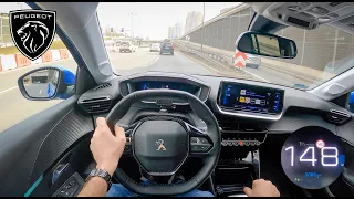 NEW Peugeot 208 II (1.2 102 HP) | POV Test Drive #706 Joe Black