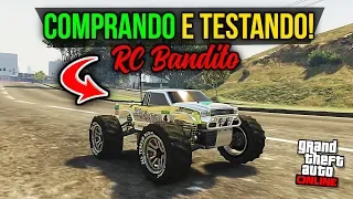 COMPRANDO E TESTANDO O RC BANDITO!!! (GTA Online)