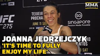Joanna Jedrzejczyk Explains Retirement: 'It's Time To Fully Enjoy my Life' | UFC 275 | MMA Fighting