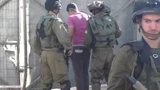 Child Detention in Hebron, Palestine