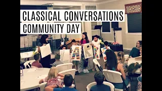 WHAT IS A CLASSICAL CONVERSATIONS COMMUNITY DAY LIKE??