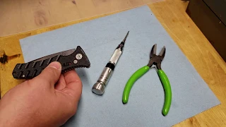 Knife Lube & Repairing Bent Pocket Clip