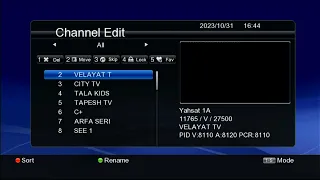 Yahsat/Al Yah 1 at 52.5°E + 53.0°E | Ku Band | Channel list | Bihar