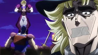 Jonathan vs Dio but they don't commentate everything