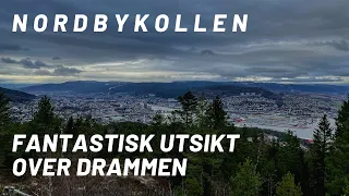 Nordbykollen - fantastisk utsikt over Drammen
