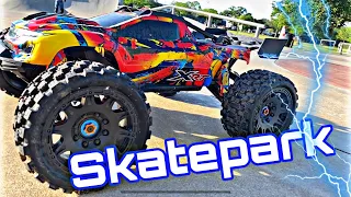 Can a $1400.00 RC Car Survive the Skatepark?