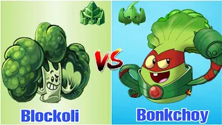 Blockoli vs Bonkchoy | Which plant will win? - PVZ2 MK