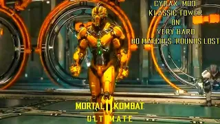 Mortal Kombat 11 Ultimate - Cyrax (NPC MOD) Klassic Tower On Very Hard No Matches/Rounds Lost