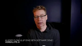 VERBALATE.AI Universal Video Translation With Voice Clone & Lip Sync Beta Software Demo