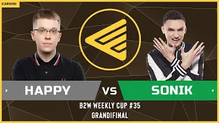 WC3 - B2W Weekly Cup #35 - Grandfinal: [RDM] Happy vs. Sonik [NE]