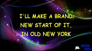 Liza Minnelli   NEW YORK, NEW YORK karaoke