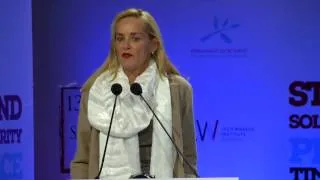 Sharon Stone - The Peace Summit Award 2013