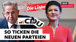 Wagenknecht und Maaßen – mischen ihre neuen Parteien Linke, CDU und AfD auf?