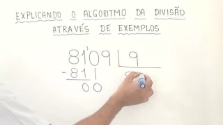 Explicando o Algoritmo da Divisão