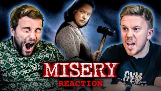 Misery (1990) MOVIE REACTION! FIRST TIME WATCHING!!